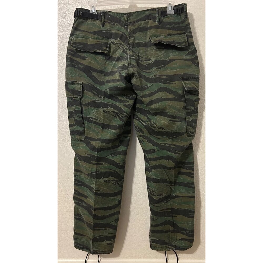 Vintage Buck-Spin Tiger Stripe Camouflage Hunting Combat Trousers Jacket Set - Picture 2 of 12